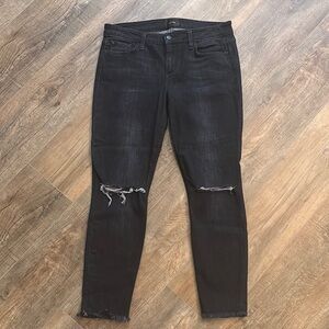 Joe's Jeans Women’s Size 29 Jamilyn Ankle‎ Cropped Distressed Denim